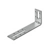 Equerre de reglage acier zingueL.140 mm x l.55 mm x H.3 cm