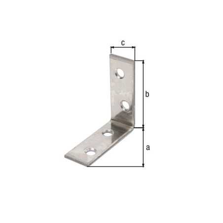 Equerre chaise 60X60X18 Inox