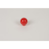 Bouton de meuble boule Rouge Abs H.29 X L.28 X P.28 Mm