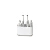 Porte-brosse à dents plastique easyblanc -  - meilleure qualité