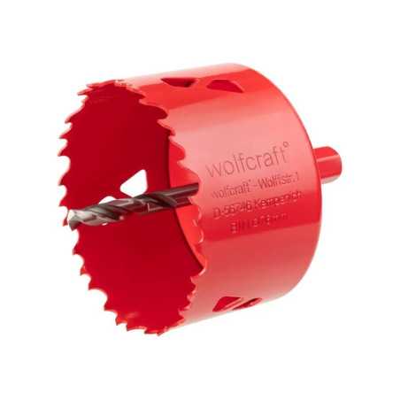 Scie cloche bIM bois-plastique-métal wolfcraft diamètre 76mm