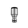 Raccord 2 en 1 + mousseur F22 M24 pour tuyau darrosage