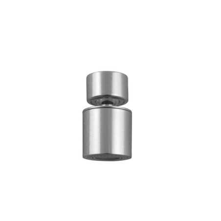 Mousseur orientable 2 jets F22 M24 chromé mâle - femelle