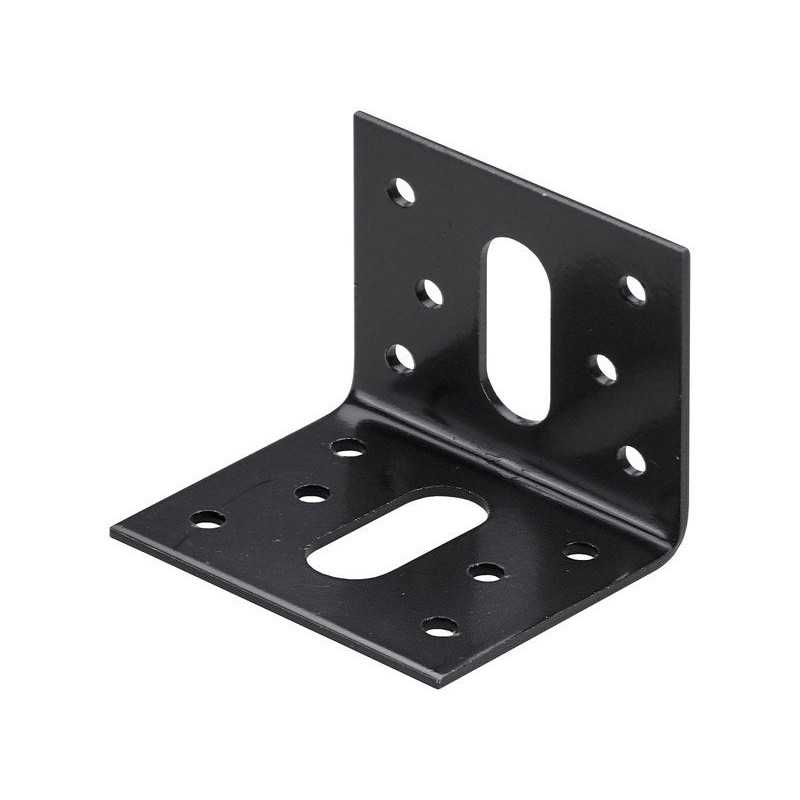 Equerre noir HETTICHl.50 mm x P.57 cm