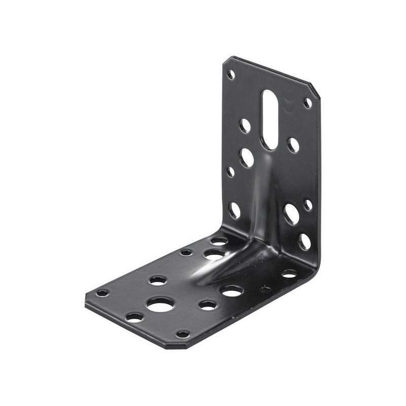 Equerre noirl.90 mm x P.60 cm