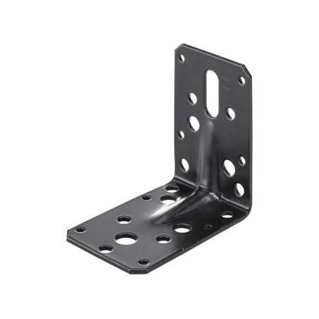 Equerre noirl.90 mm x P.60 cm