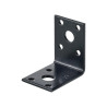 Equerre noirl.50 mm x P.30 cm