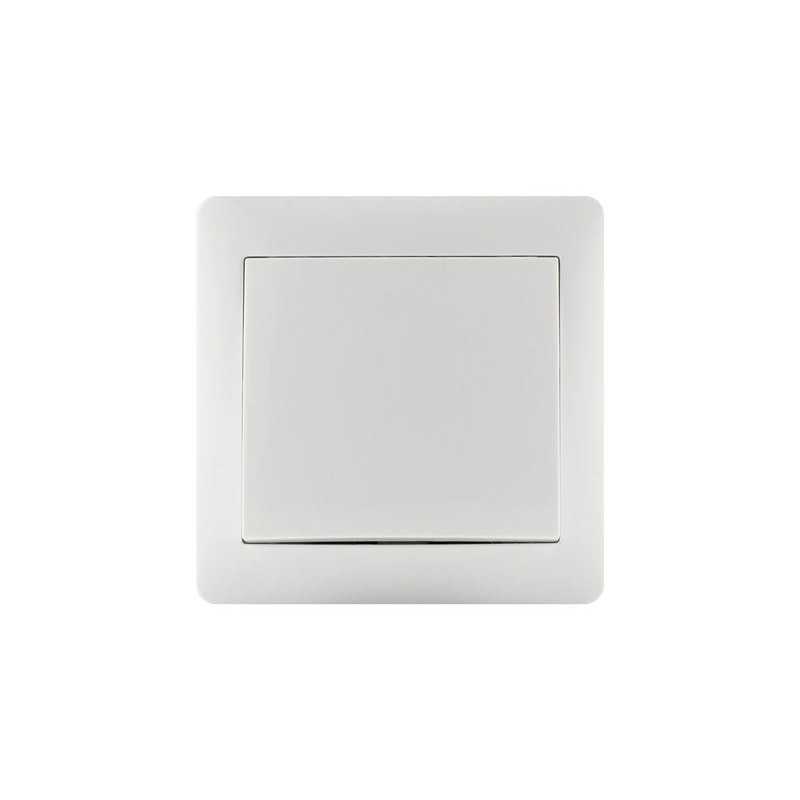Poussoir saillie surface blanc