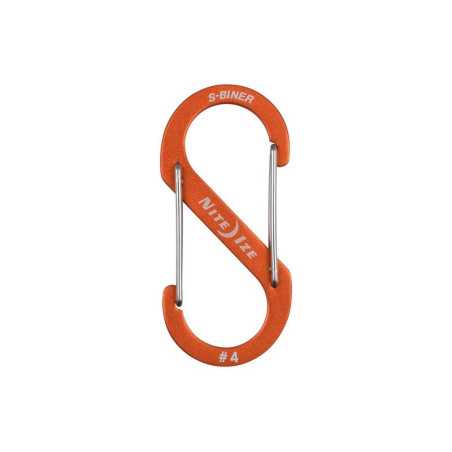 Mousqueton aLuminium Laque NITE IZE L.9 x L.4cm x Ep.0.8 mm