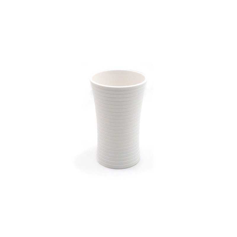 Gobelet acrylique GOM blanc -  - meilleure qualité