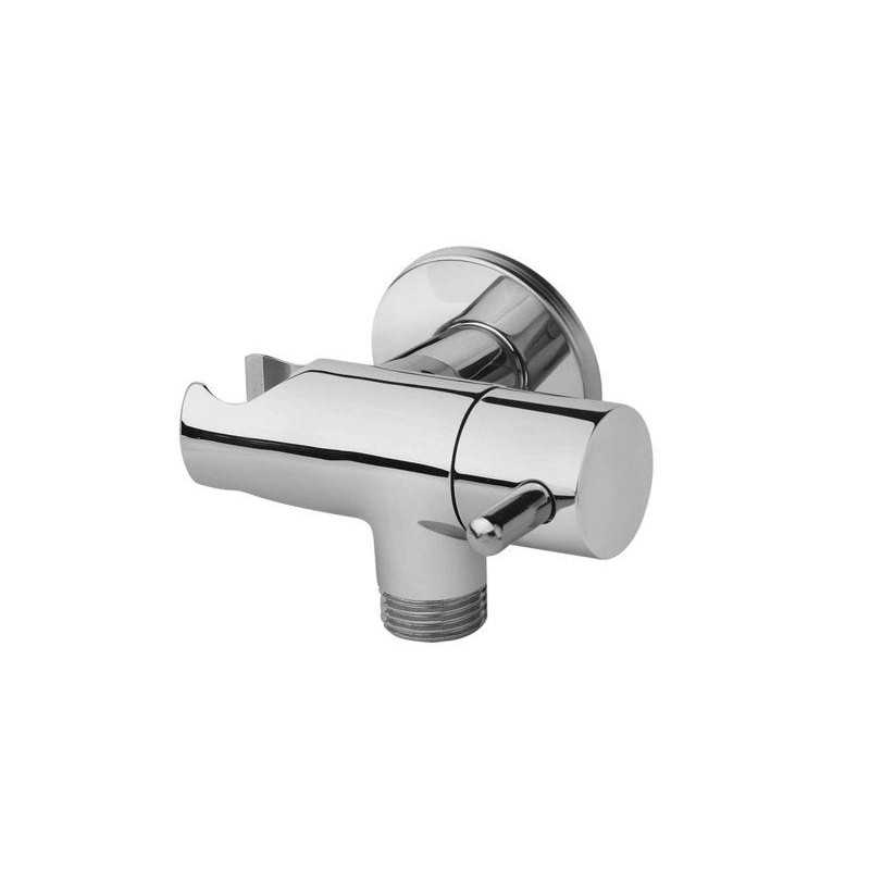 Robinet darrêtmural bello kit hygiène + douchettemâle -mâle 15 x 21mm
