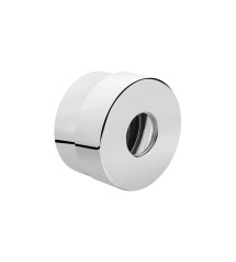 Rosace haute réglable de 22mm à  40mm bELLO 20 x 27 chromée