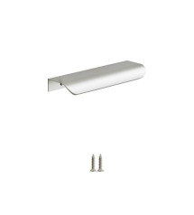 Poignée de porte Oslo 96mm nickel brossé