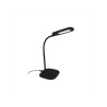 Lampe de bureaudesignmétal noir tactile Mei620lm