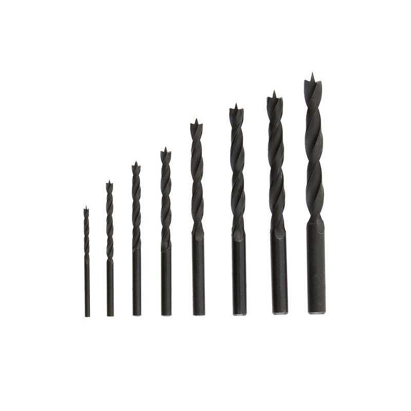 Coffret de 8 forêts bois diam. 3 à  10mm 1er prix