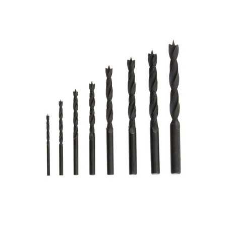 Coffret de 8 forêts bois diam. 3 à  10mm 1er prix