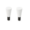 2 embouts pour barre de vitrage