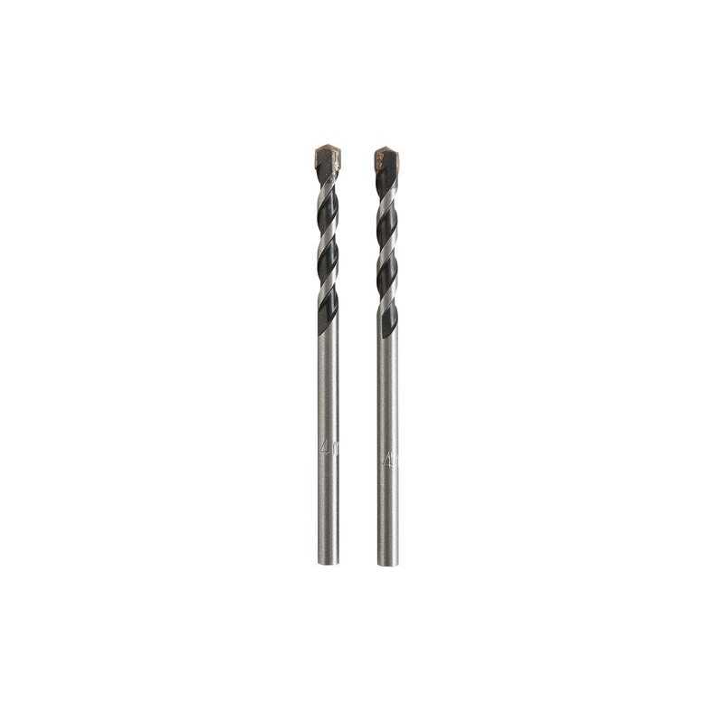 Lot de 2 forêts béton diam. 4x65 mm