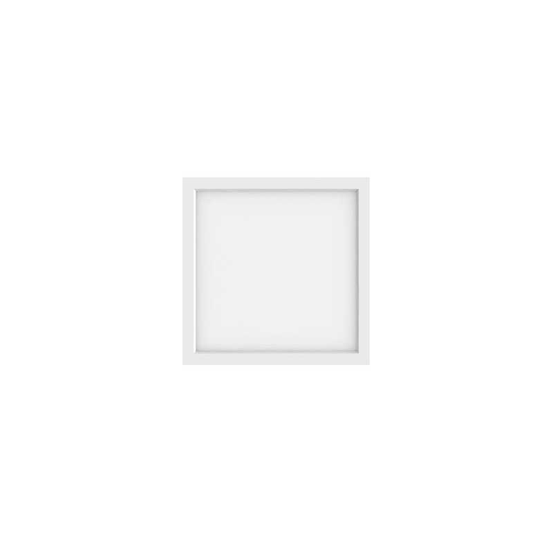Panneau led Gdansk enki ip20 l.29.5 x 29.5 cm changement de blanc chaud à  blanc froid