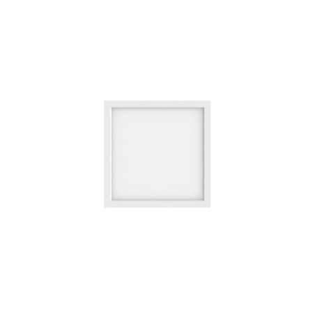 Panneau led Gdansk enki ip20 l.29.5 x 29.5 cm changement de blanc chaud à  blanc froid