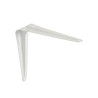 Equerre Normo en acier peint P.12.5 x H.15 cm blanc