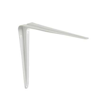 Equerre en acier peint Normo H.25 x P.20 cm blanc