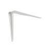 Equerre en acier peint Normo H.25 x P.20 cm blanc