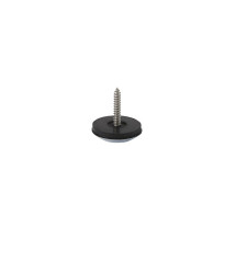 Lot de 4 patins gliss+vis STANDERSmarron 25mm