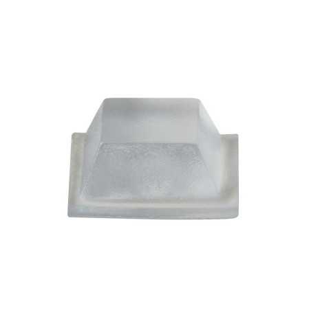 Lot 20 butées plastiqueadhésif translucide. 13x13x6mm