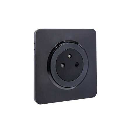 Prise de terre affleurante complet Lumiablack