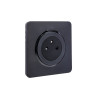 Prise de terre affleurante complet Lumiablack