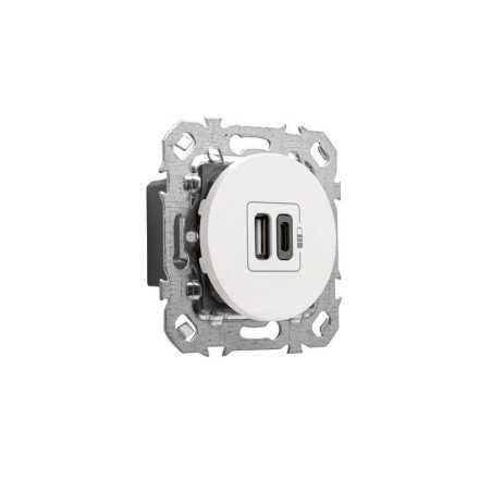 Prise chargeur usb a+c à  assembler Lumia blanc