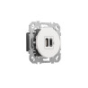 Prise chargeur usb a+c à  assembler Lumia blanc