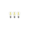 Lot de 3 ampoules led à  filamentE27 806Lm 3.8W