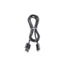Câble usba-lightning 1m noir
