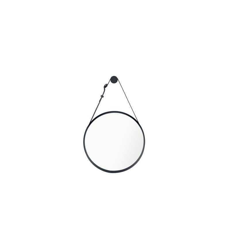 Miroir barbier 43 cm noir -  - meilleure qualité