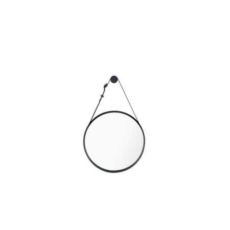 Miroir barbier 43 cm noir -  - meilleure qualité