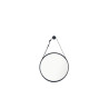 Miroir barbier 43 cm noir -  - meilleure qualité