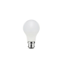 Ampoule led plastique B22 806lm 60W blanc chaud