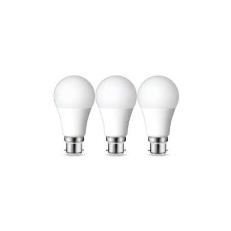 Lot de 3 ampoules ledplastique B22 1521lm 100Wblanc neutre