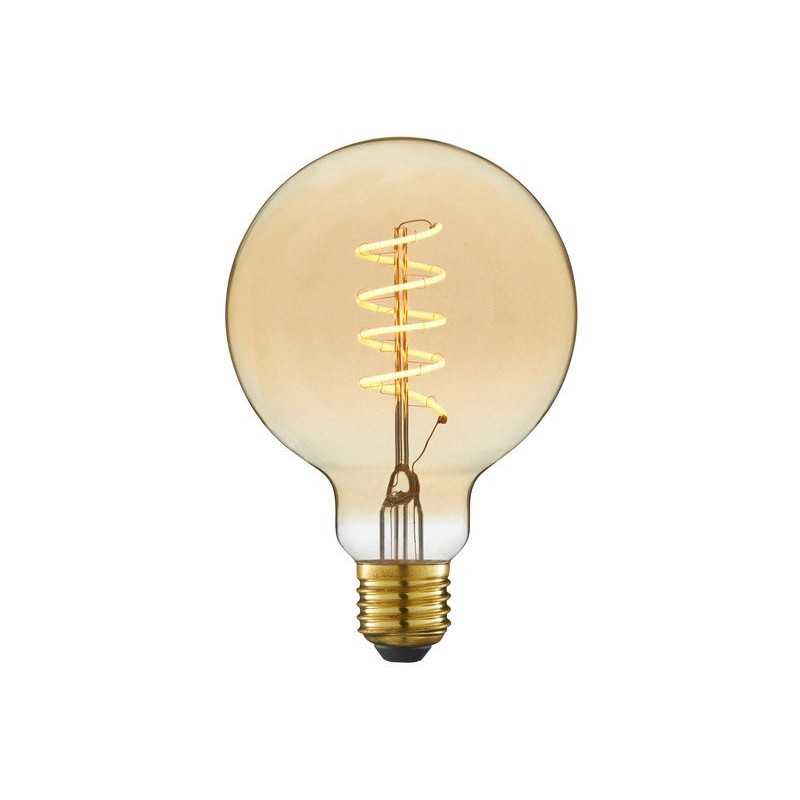 Ampoule led décorative globe 95mm e27 400lm blanc très chaud