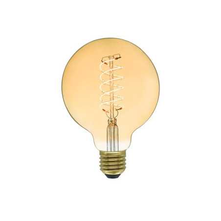 Ampoule led décorativeglobe 95mm e27 500lm blanc chaud
