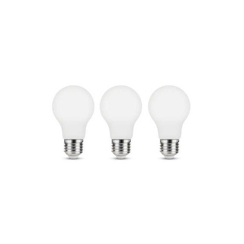 Lot de 3 ampoules led E27 1521lm 100W blanc chaud