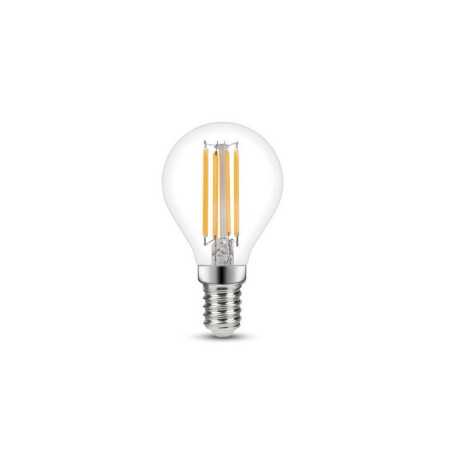 Ampoule led à  filament sphérique E14 470lm 40W blanc chaud