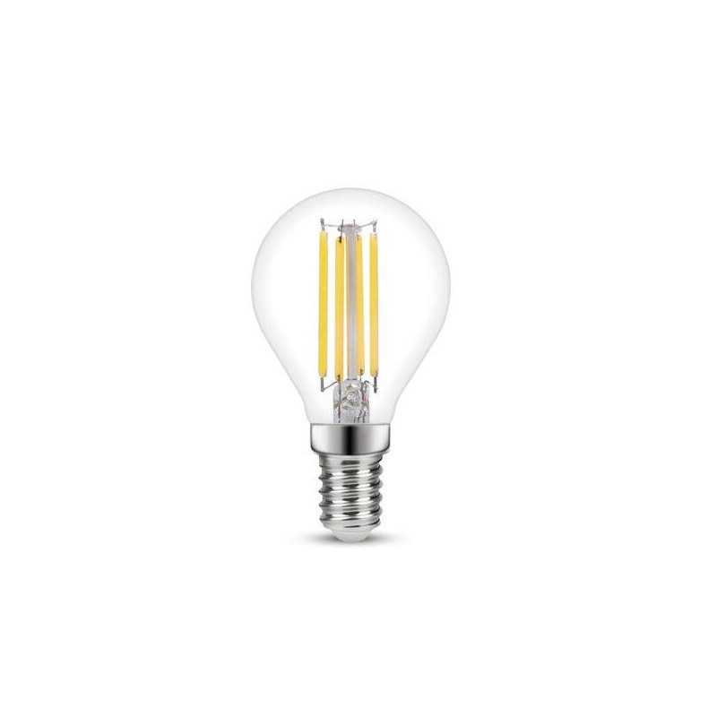 Ampoule led à  filament sphérique E14 470lm 40W blanc neutre