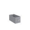 Panier SPACEO Kub gris H.14 x l.14 x P.31 cm