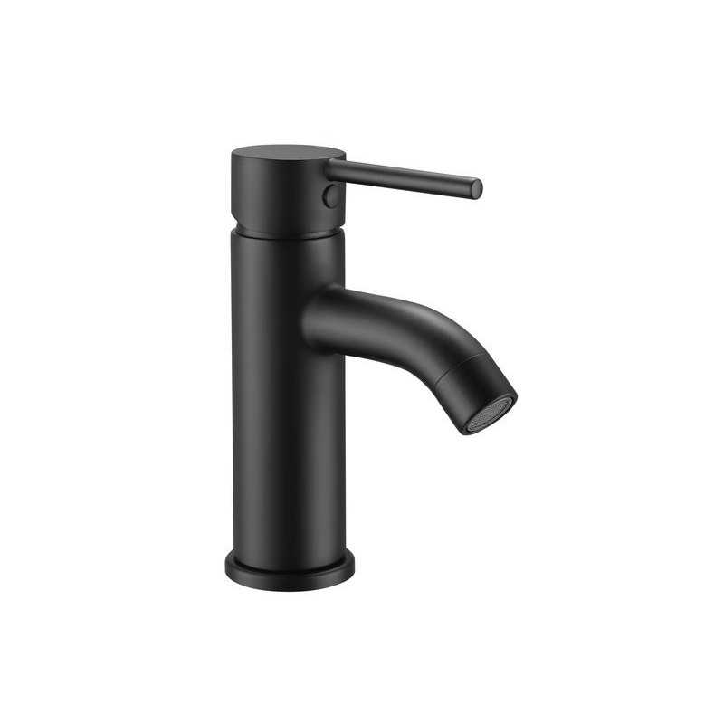 Mitigeur lavabo noir  mat