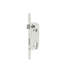 Serrure encastrée THIRARD à  cylindre axe 40 mm blanc