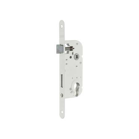 Serrure encastrée THIRARD à  cylindre axe 40 mm blanc