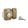 Verrou corvette cylindre, 40 mm, bronze | Sanifer